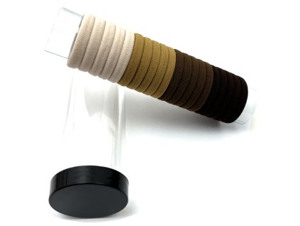 Gumičky mix do vlasů střední průměr 4cm sada 20ks