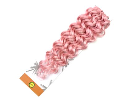 Vlnitý kanekalon Hawai Curl M613/Pink