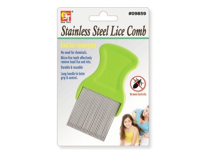 Hřeben s ocelovými štětinami vhodný na tupírování