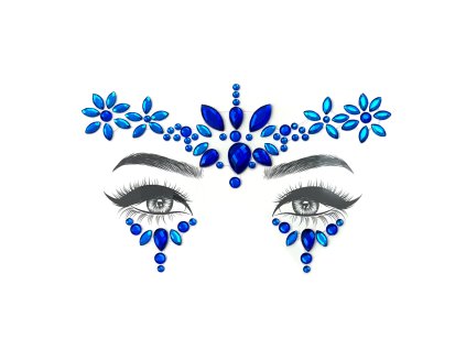 Nalepovací kamínky na obličej LZ154