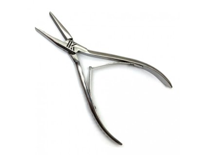 Kleště nerezové rovné na prodlužování vlasů typ D