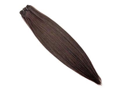 Umělé vlasy Clip in Pro 50cm BraidorDie Chocolate Brown