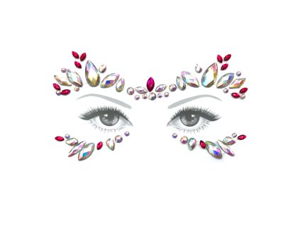 Nalepovací kamínky na obličej Cherry