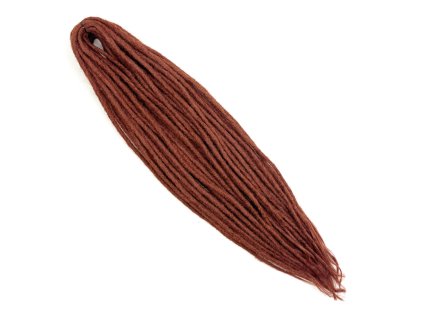 Fake Dready 60cm mahagon 10ks