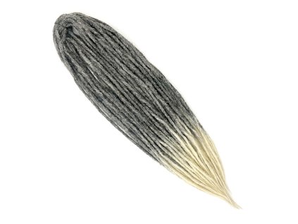 Fake Dready 60cm černá/plavá 10ks