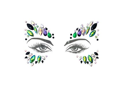 Nalepovací kamínky na obličej SB2412