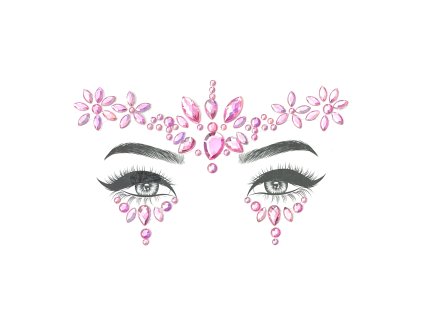 Nalepovací kamínky na obličej LZ130