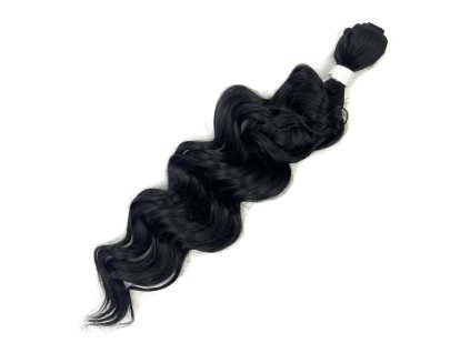 Umělé vlasy na třásni 50 cm Manasi 100gr 1B