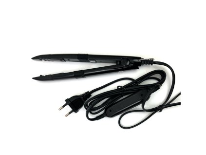 Tavné kleště na keratin typ F curved Black