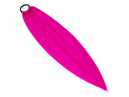 100% Easy Braid culík na gumičce Hot Plum
