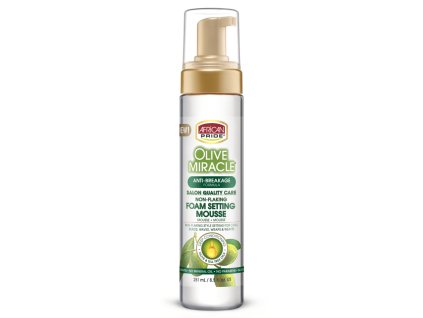 African Pride pěna ve spreji s olivovým a tea tree olejem 251 ml