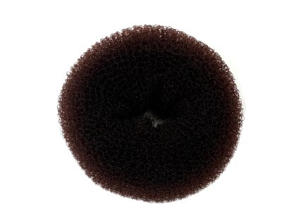 Hair Donut - velký hnědý