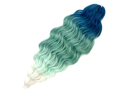 Vlnitý Kanekalon Anna 60cm 300gr TT-WGREEN