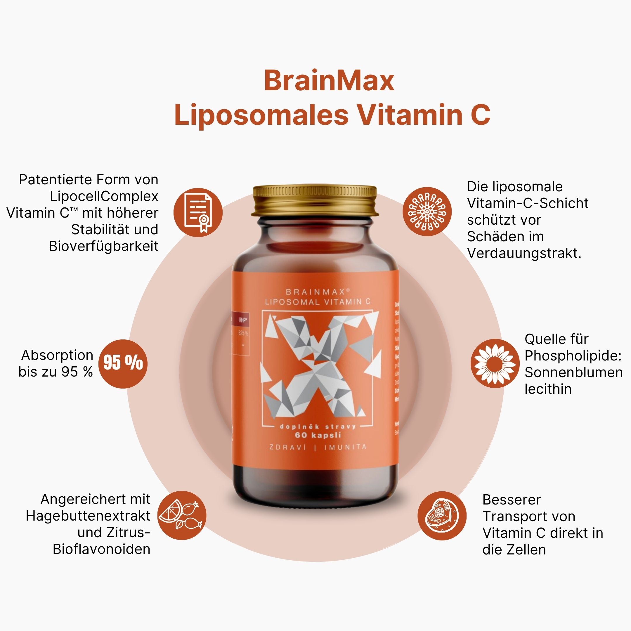 BrainMax Liposomal Vitamín C