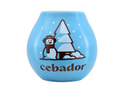 eng pm Ceramic Calabash Snowman 350ml 9733 1