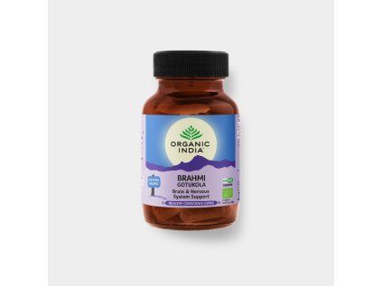 Organic India - Brahmi Bio  *CZ-BIO-001 Zertifikat, Nahrungsergänzungsmittel