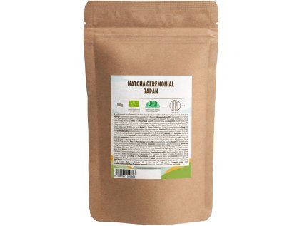 matcha ceremonial 100g vizual