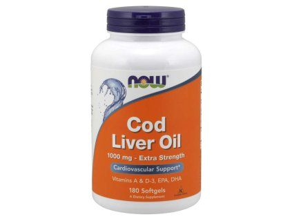 Cod liver oil, 180 caps