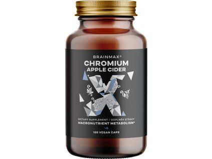 BrainMax Chromium & Apple Cider, 100 vegan caps