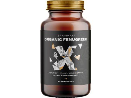 8595726812645 BrainMax Fenugreek Seed 90 caps