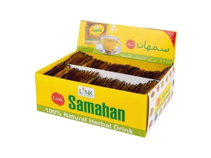 Link Natural Samahan, ayurvedischer Kräutertee, 100 Stk.  Mit Ingwer, Pfeffer und Süßholz, Nahrungsergänzungsmittel