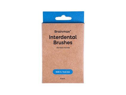 BrainMax® Interdentalbürsten aus Bambus, 8 Stk