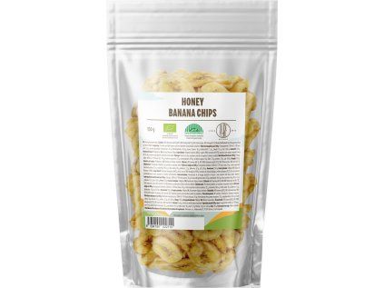 bananové chipsy vizual