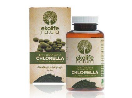 Organic Algae Chlorella 240cps ekolife natura