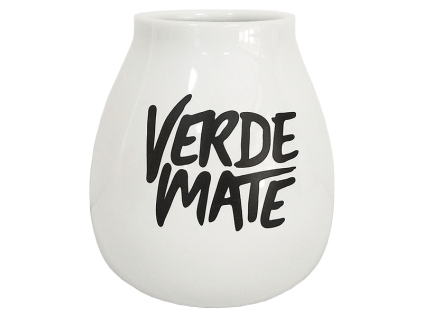 eng pl Gourd ceramic white Verde Mate 350ml 6687 1