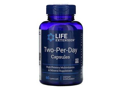Life Extension Two Per Day Multivitamin, 60 Kapseln  Nahrungsergänzungsmittel