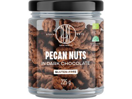 pecan nuts in dark chocolate