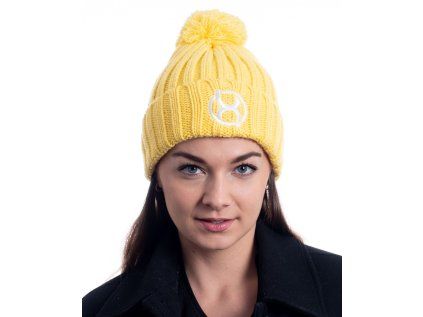 BrainMax Wintermütze, gelb  Unisex Wintermütze