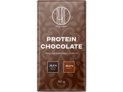 Protein Chocolate BrainMax Pure Mlecna JPG ESHOP
