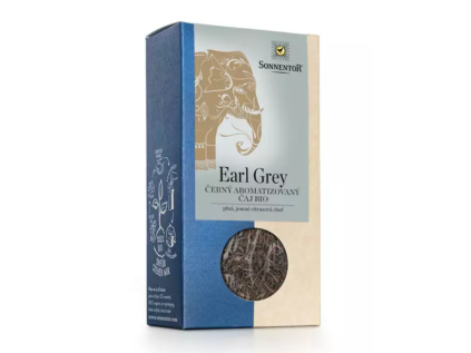Sonnentor - Earl Grey, schwarzer Tee lose BIO, 90 g  *CZ-BIO-002 Zertifikat