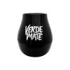 Keramische Kalebasse Verde Mate schwarz
