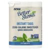 NOW Better Stevia Instant-Tabletten, 175 Tabletten  Tabletten mit Stevia-Blattextrakt zum Süßen von Getränken