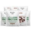 BrainMax Protein Taster Multipack  Degustationsset mit 7 Premium-Molkenproteinen, Nahrungsergänzungsmittel mit Süßungsmittel