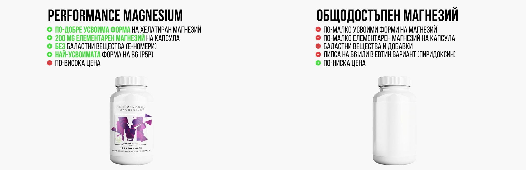 (Bulharština) Magnesium Performance