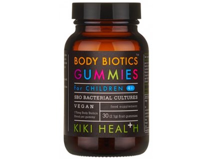kiki health body biotics gummies detska probiotika 30 bonbonu original