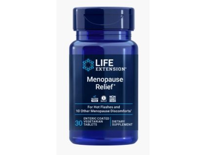 Life Extension Menopause Relief, подкрепа при менопауза, 30 ентеросолвентни таблетки