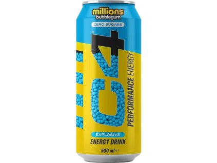 C4 Performance Energy Millions Bubblegum Energy Drink 500ml