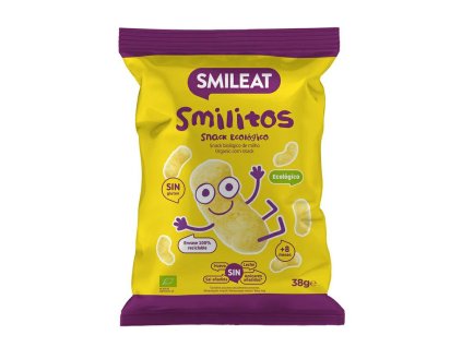 SMILEAT BIO kukuricne krupky s extra panenskym olivovym olejem 38g