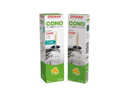 OTOSAN Ушни свещи с пчелен восък и прополис, 2 бр.  Традиционен метод за почистване на ушния канал