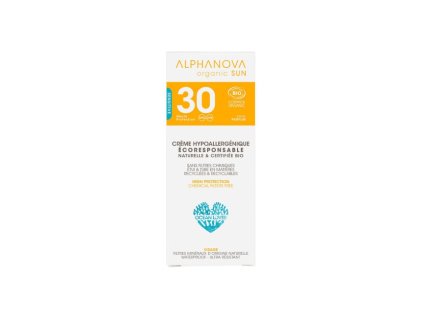 alphanova opalovaci krem na oblicej spf 30 50 g bio