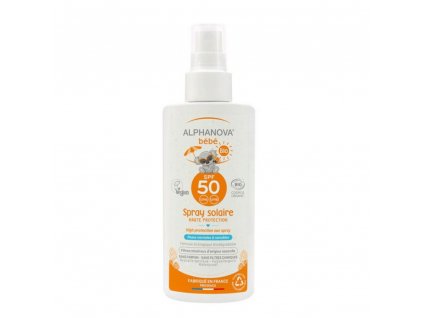 alphanova opalovaci krem pro miminka spf 50 125 ml bio