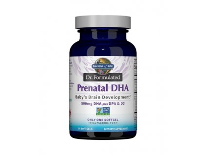 dr. formulated prenatal DHA 30 softgels 500x600