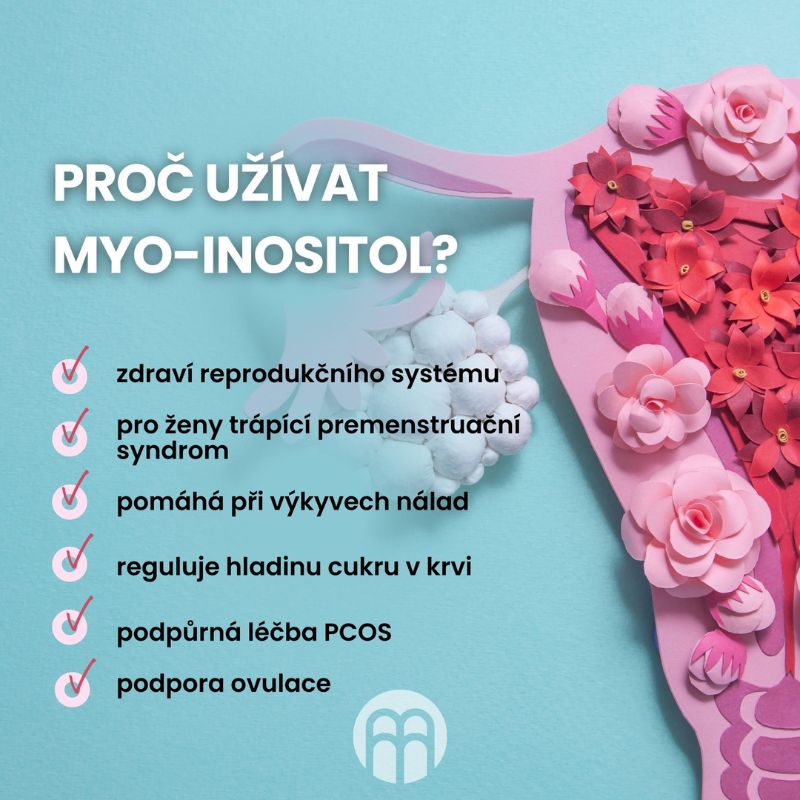 Myo-Inositol. Optimalizace hormonů i zmírnění příznaků PCOS.