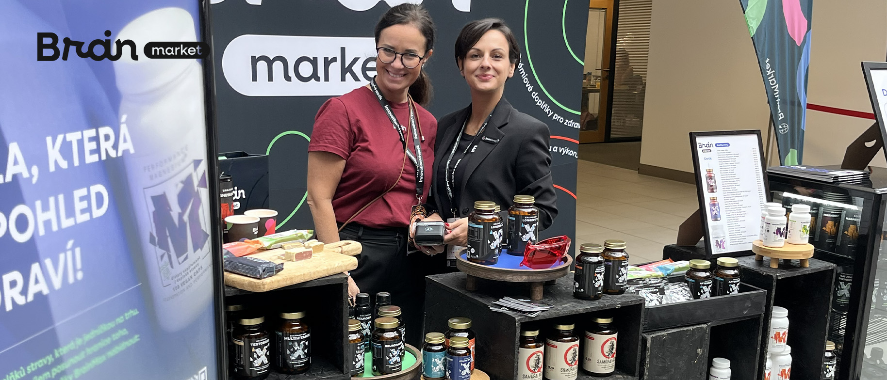 BrainMarket stánek na Týdnu inovací