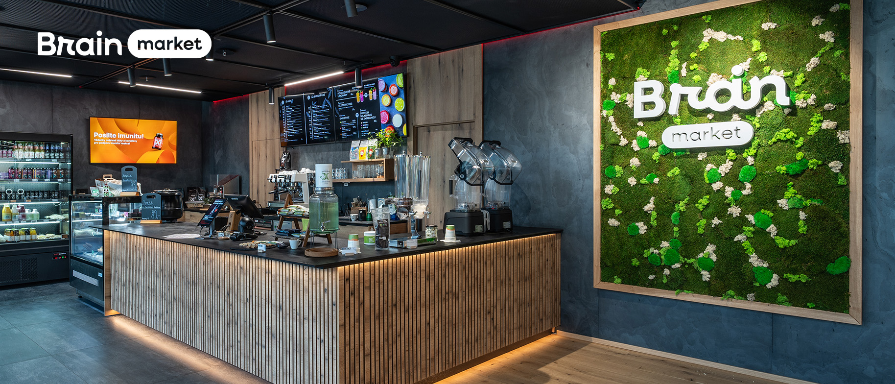 BrainMarket prodejny: zážitek, který vás inspiruje