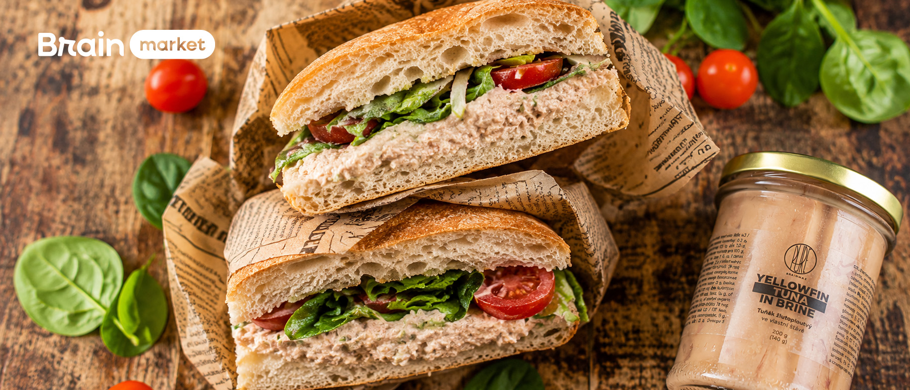 Ciabatta s tuňákem